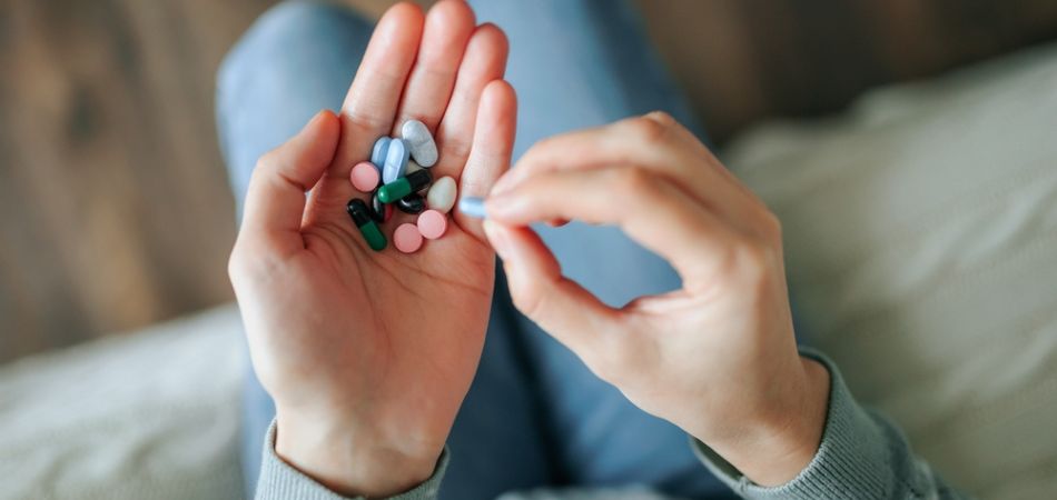 Lorazepam pills on hand