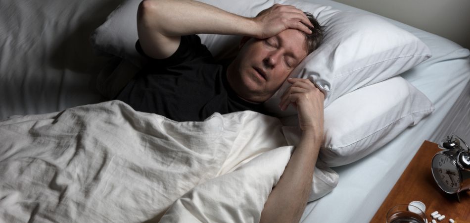 Man suffrong Oxycodone Addiction