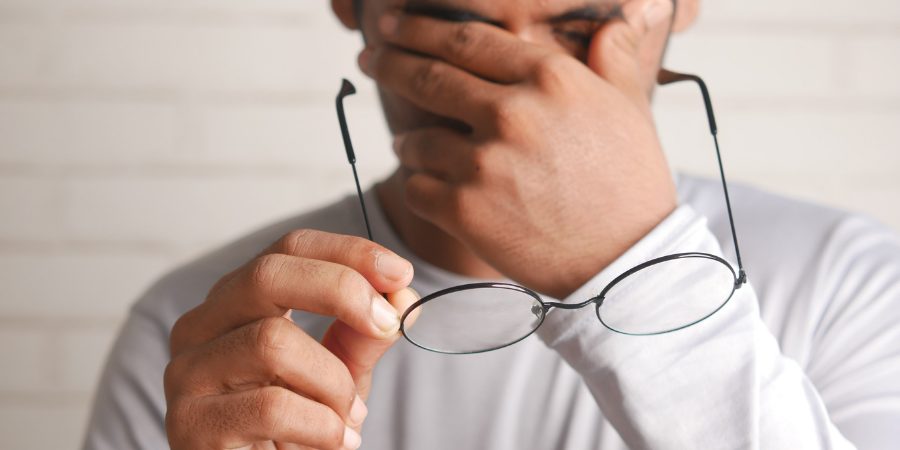 Mogadon Addiction Man Experiencing Drowsiness