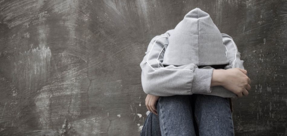 Young woman suffring with Zaleplon addiction